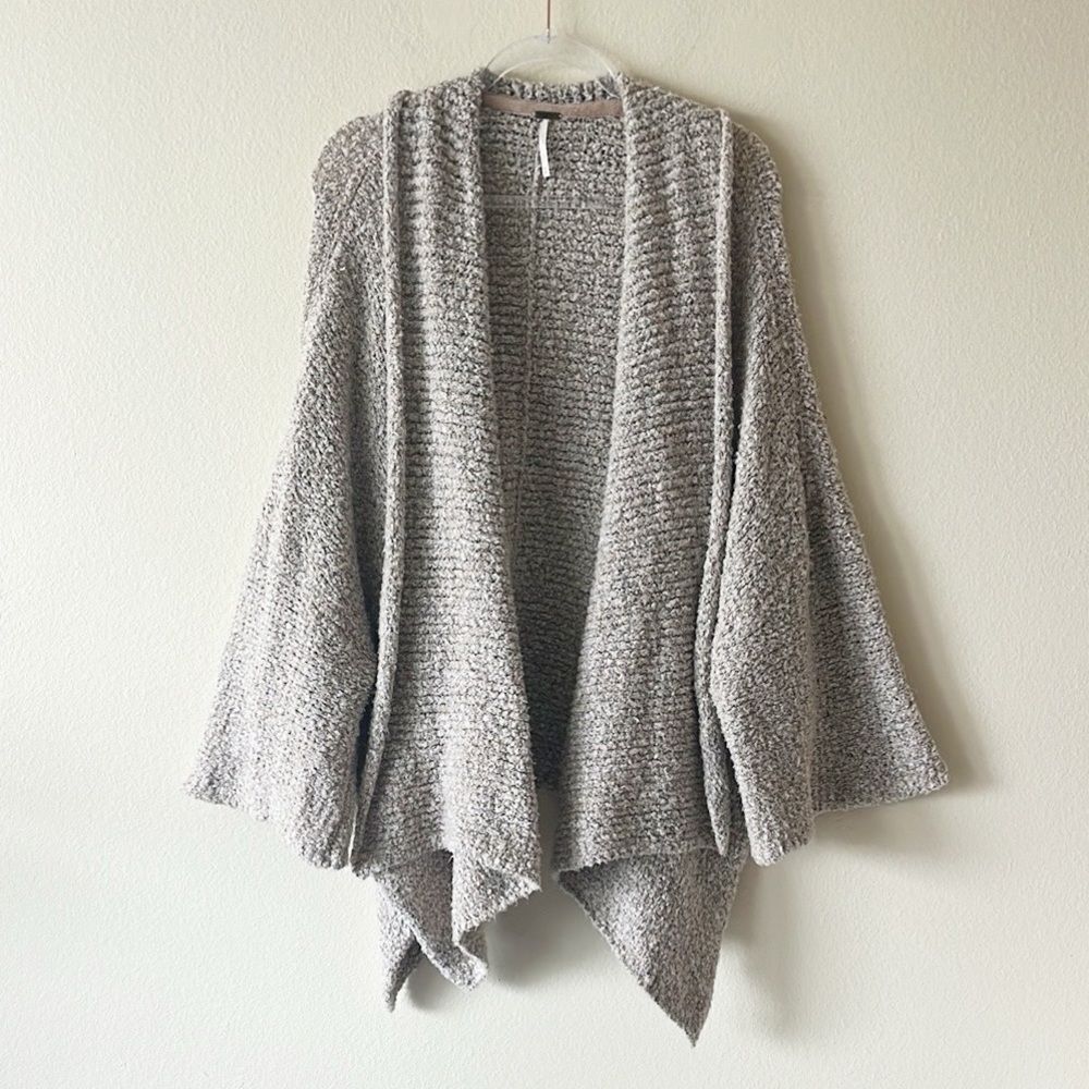 Free People Cozy Soft BFF Wide Sleeve Cardigan - Picture 2 of 16